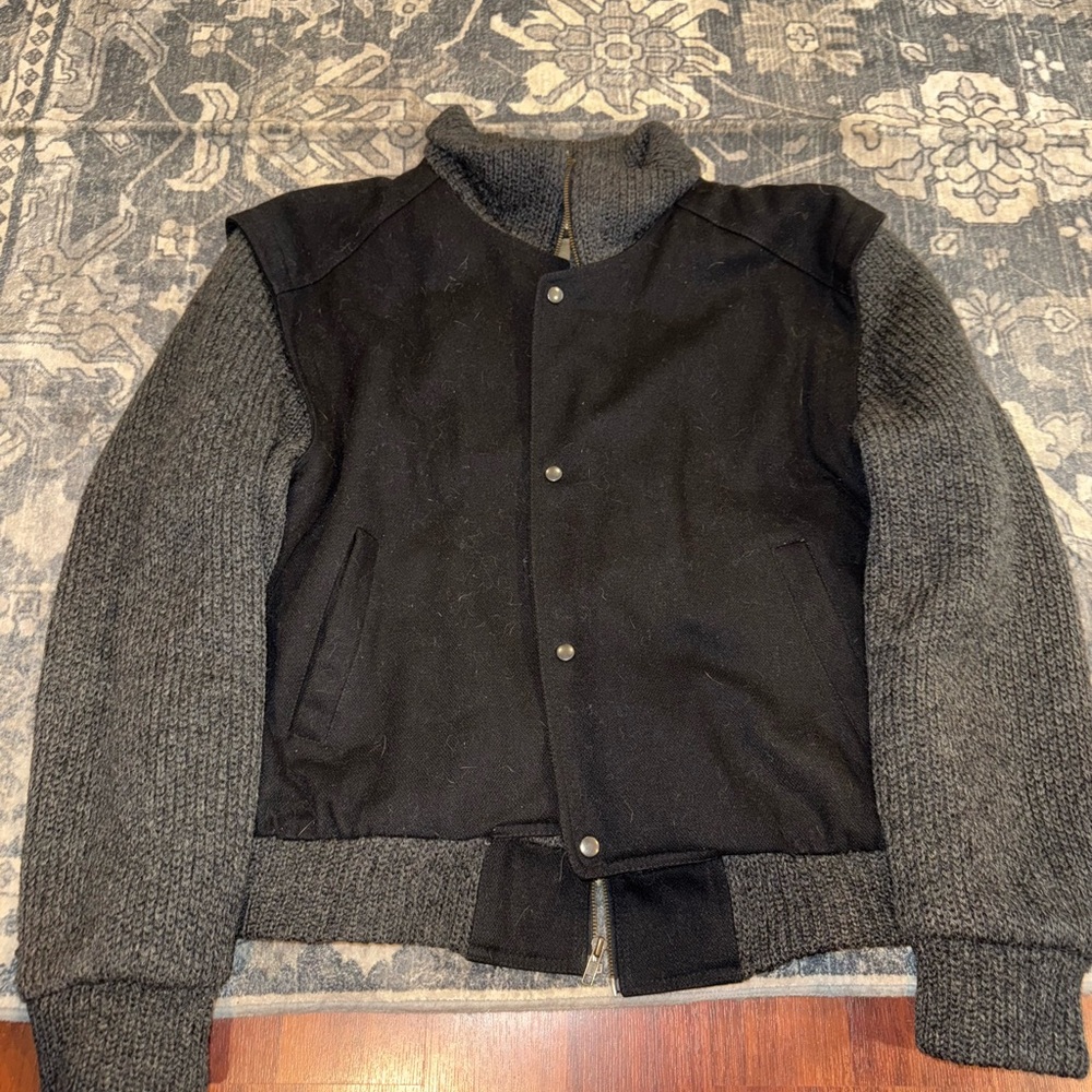 Members Only Milano “Italiano Classico Corsa D’anno” Wool Jacket Sz. 46  Vintage